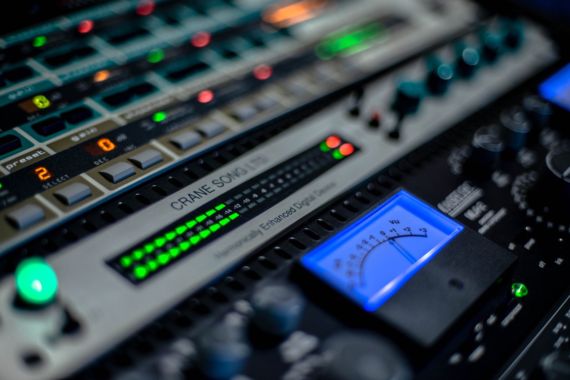 PMC IB2 SE Mastering Reference Monitors in the Dimension Mastering studio